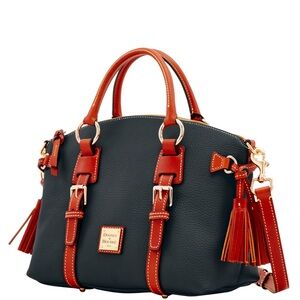 Vintage Dooney & bourke Pebble Grain Florentine Bristol. Large size .Like new .